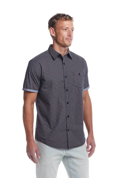 Weatherproof Vintage Cotton Poplin Button Up Shirt for Men in
Dress Blues