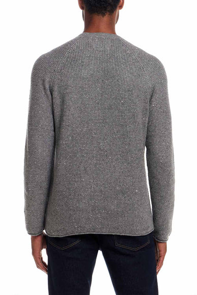 Weatherproof Vintage Waffle Donegal Sweater for Men in Grey