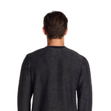 Weatherproof Twill Stonewash Sweater for Men in Meteorite