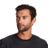 Weatherproof Twill Stonewash Sweater for Men in Meteorite
