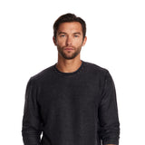 Weatherproof Twill Stonewash Sweater for Men in Meteorite