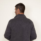 Weatherproof Vintage Quarter Zip Sweater for Men in Dark Heather Grey