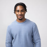 Weatherproof Vintage Twill Stonewash Shirt for Men in Blue Mirage 