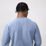 Weatherproof Vintage Twill Stonewash Shirt for Men in Blue Mirage 