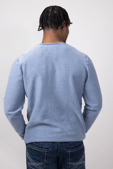 Weatherproof Vintage Twill Stonewash Shirt for Men in Blue Mirage 