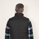  Weatherproof Vintage Flannel Lined Vest for Men in Grey