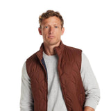 Weatherproof Vintage Quilted Vest for Men in Cappuccino