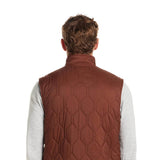 Weatherproof Vintage Quilted Vest for Men in Cappuccino