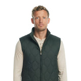 Weatherproof Vintage Hex Quilted Light Weight Vest for Men in Rosin Glik s