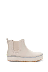 stone boot on white paper 