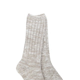 World's Softest Weekend Ragg Crew Socks for Women in Mushroom