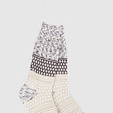World's Softest Weekend Ragg Crew Socks for Women in Cookie Dough 