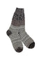World's Softest Gallery Textured Crew Socks for Women in Nightfall Multi