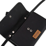 Wrangler Buckle Mini Wallet Crossbody for Women in Black