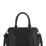 Wrangler Carry All Buckle Tote Crossbody for Women in Black