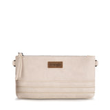 Wrangler Leather Mini Crossbody Purse for Women in Beige
