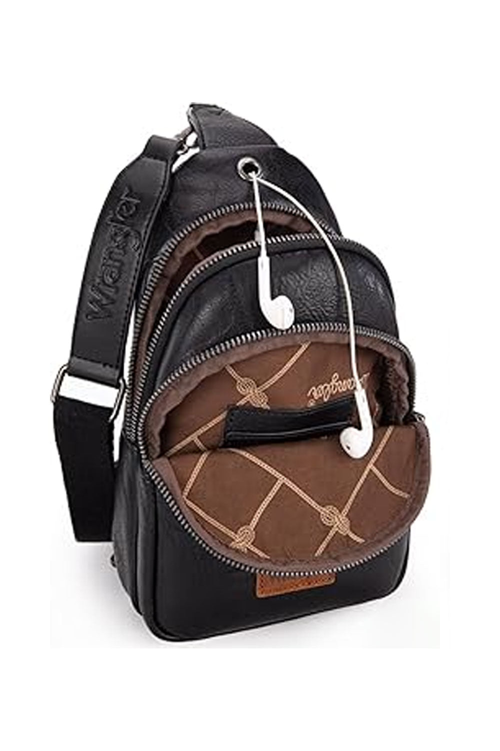 【極美品】ラングラー 2way クロスボディーバッグ　Wrangler Wrangler Dual Zippered Crossbody Sling Bag for Women in