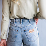 Wrangler High Rise Bailey Cut Off Denim Shorts for Women