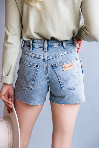 Wrangler High Rise Bailey Cut Off Denim Shorts for Women