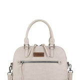 Wrangler Dome Satchel Crossbody Purse for Women in Beige