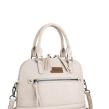 Wrangler Dome Satchel Crossbody Purse for Women in Beige