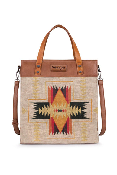 Wrangler Tote Western Bag for Women in Brown