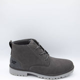 Xray Shoes Lace Up Lug Boots for Men in Grey