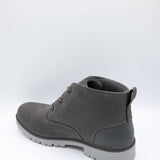 Xray Shoes Lace Up Lug Boots for Men in Grey