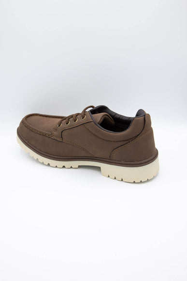 Xray Shoes Lace Up Lug Shoes for Men in Brown