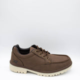 Xray Shoes Lace Up Lug Shoes for Men in Brown