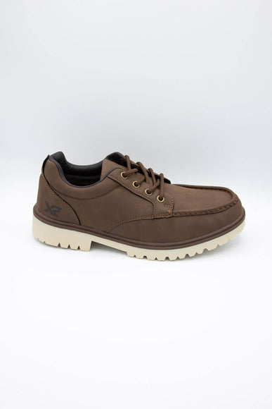 Xray Shoes Lace Up Lug Shoes for Men in Brown