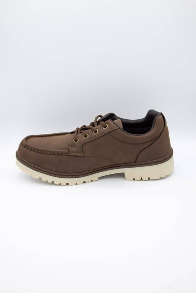 Xray Shoes Lace Up Lug Shoes for Men in Brown