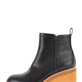 Yellow Box Arten Wedge Booties for Women in Black