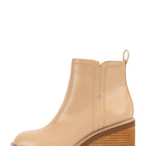 Yellow Box Arten Wedge Booties for Women in Sand