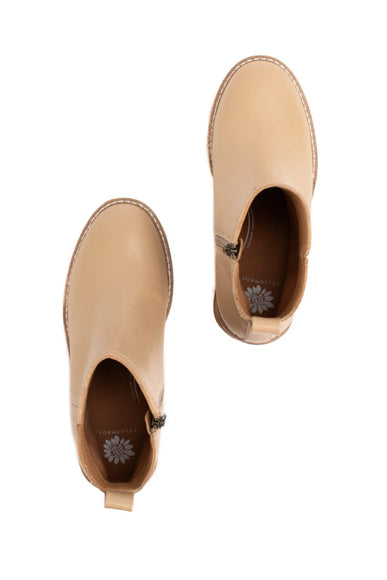 Yellow Box Arten Wedge Booties for Women in Sand