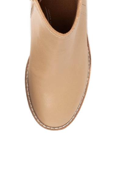 Yellow Box Arten Wedge Booties for Women in Sand