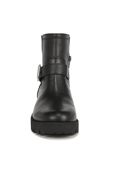 Zodiac Shoes Miller Buckle Booties for Women in Black 