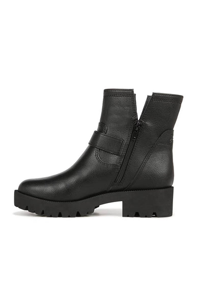 Zodiac Shoes Miller Buckle Booties for Women in Black 