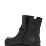 Zodiac Shoes Miller Buckle Booties for Women in Black 