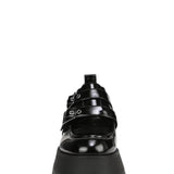 Zodiac Shoes Perri Platform Loafers for Women in Black