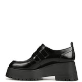 Zodiac Shoes Perri Platform Loafers for Women in Black