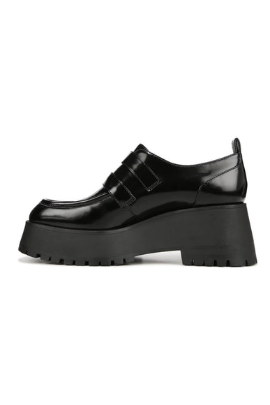 Zodiac Shoes Perri Platform Loafers for Women in Black