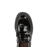 Zodiac Shoes Perri Platform Loafers for Women in Black