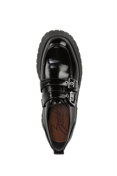 Zodiac Shoes Perri Platform Loafers for Women in Black