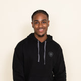 Ariat Logo Hoodie for Men in Black