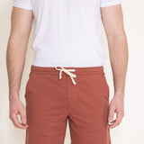 Poplin Volley Shorts for Men in Maple Red