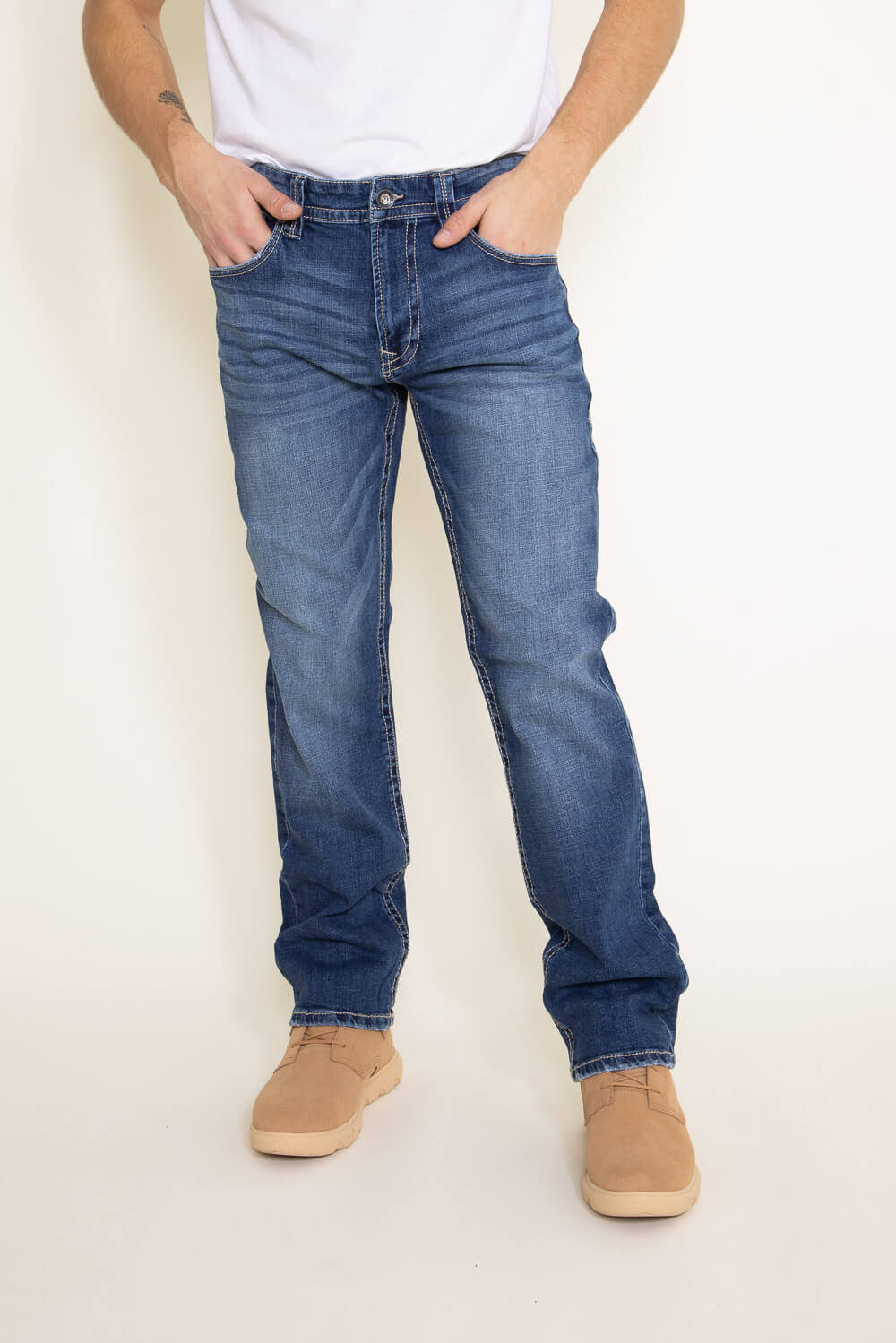 Axel Jeans James Classic Straight Jeans for Men