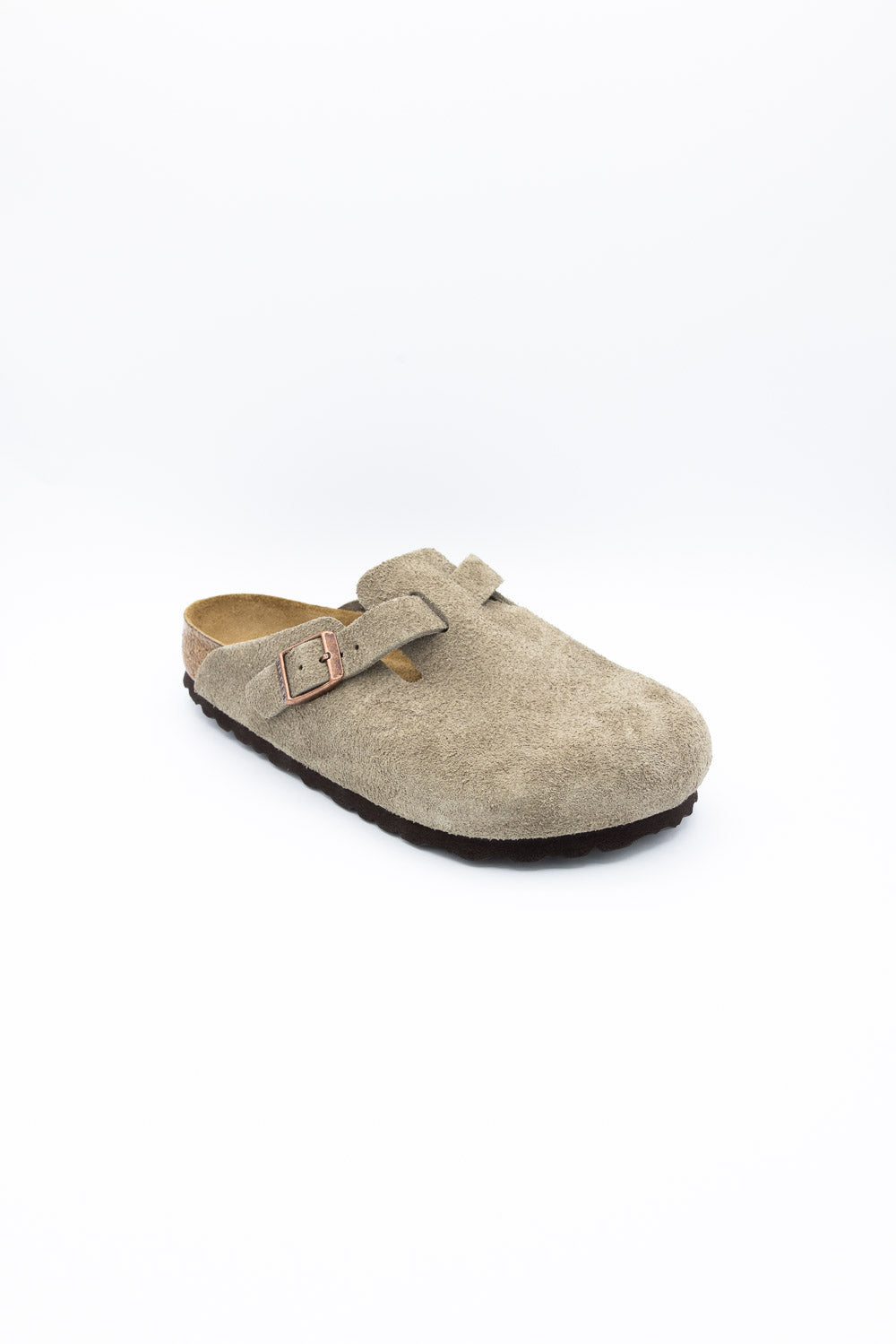 Birkenstock Boston Suede Leather Clogs