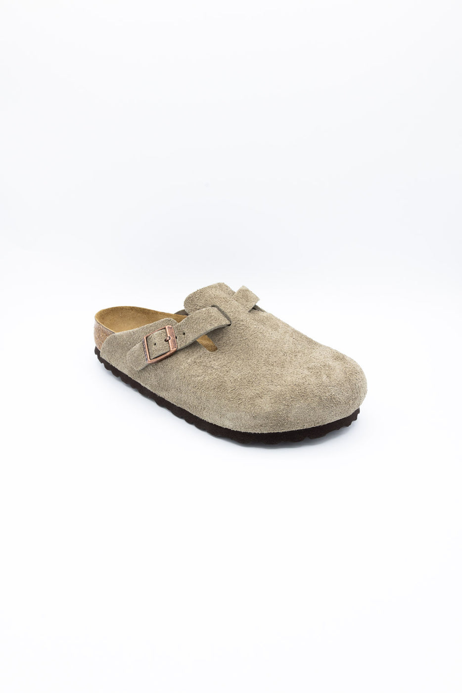 Birkenstock Boston Soft Footbed Suede Leather Clogs for Women in