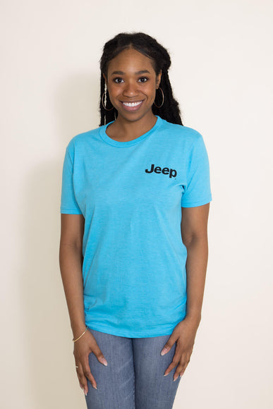 Jeep Muddy Duck T-Shirt in Blue
